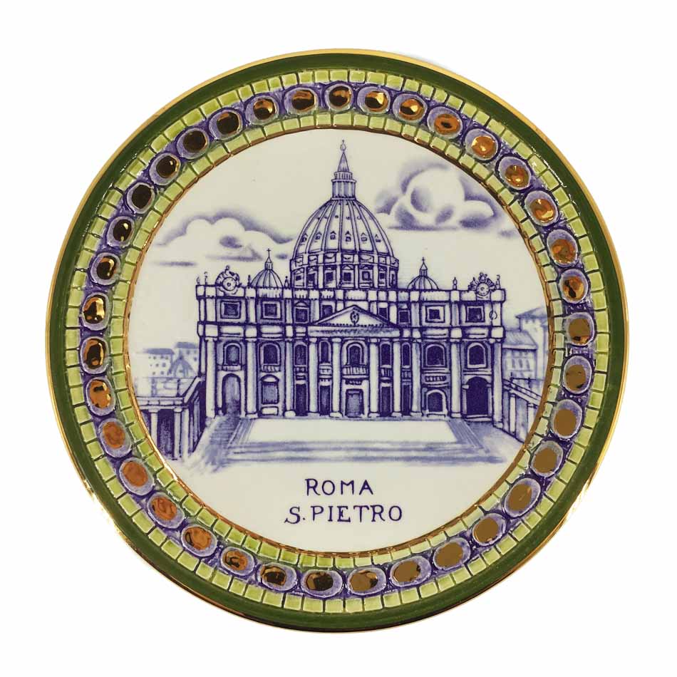 Rome Souvenir Plate 