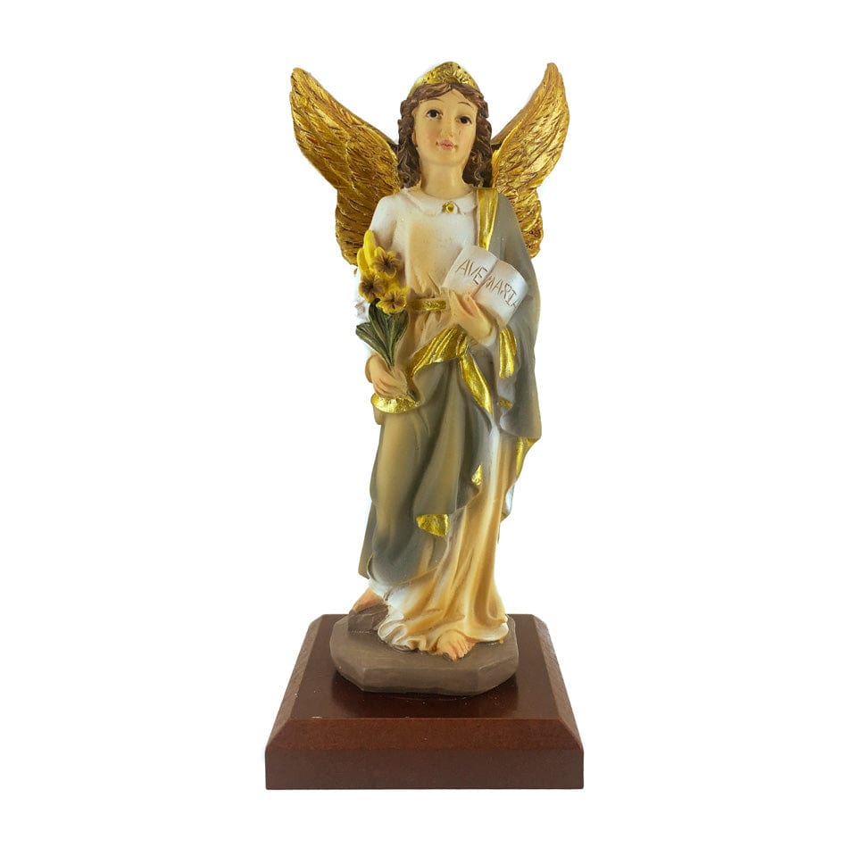 Statua Angelo Gabriele in resina 30cm - Statuetta religiosa