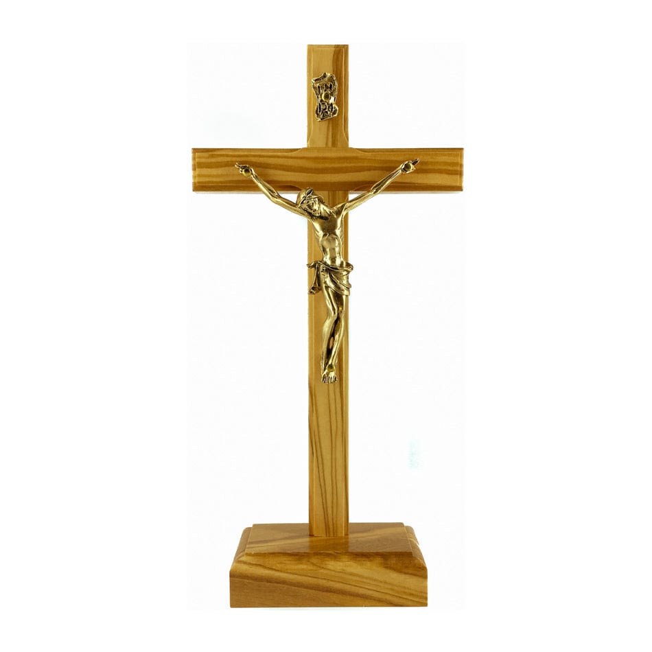 Olive wood and Wenge popular Wooden Crucifix