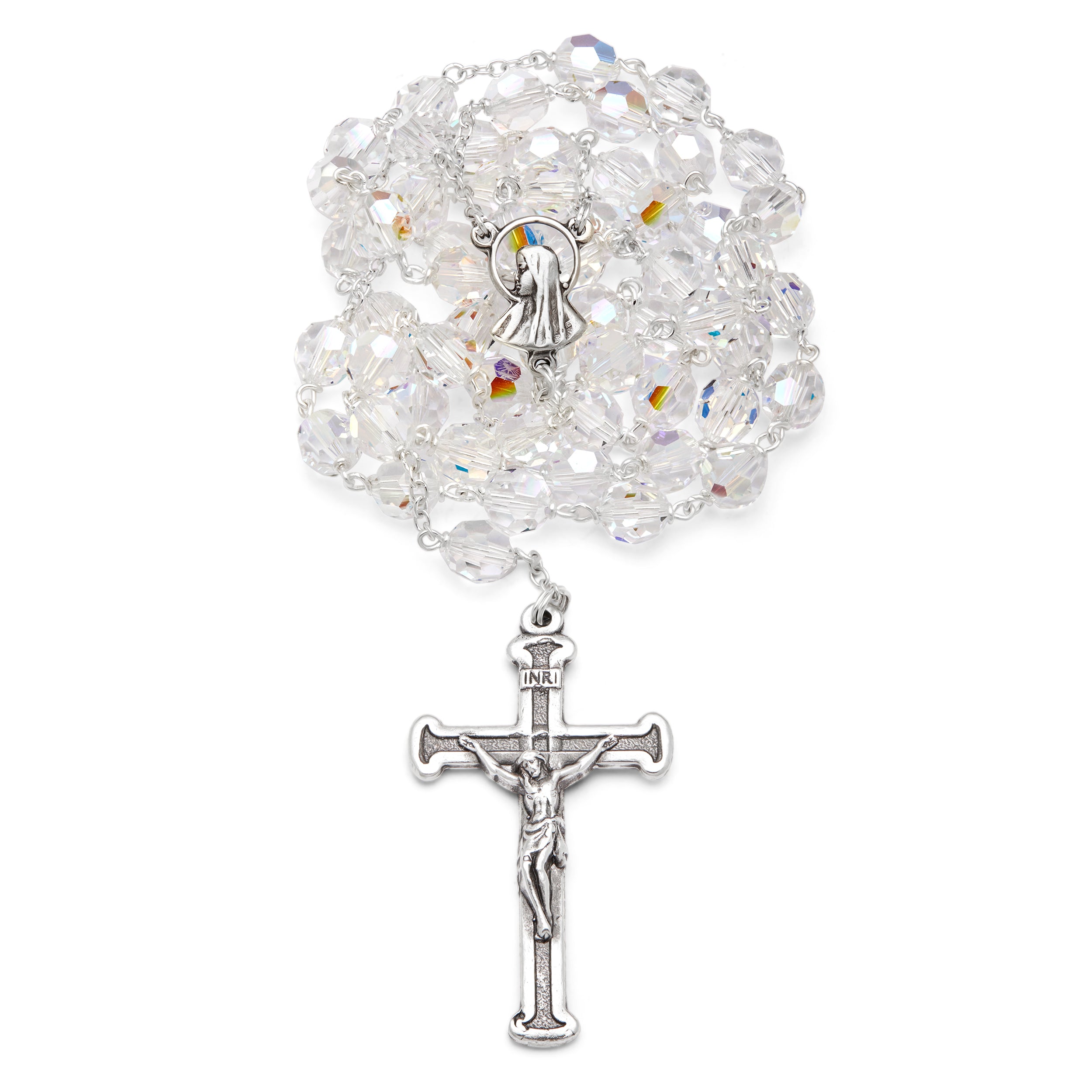 Rosary of Love - Swarovski Crystal Pearls - Catholic Gifts – My, Pearl Beads