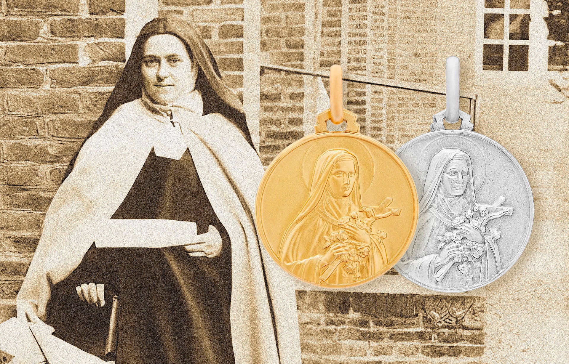 St. Therese with Sts. Zelie and Louis Saint Bracelet