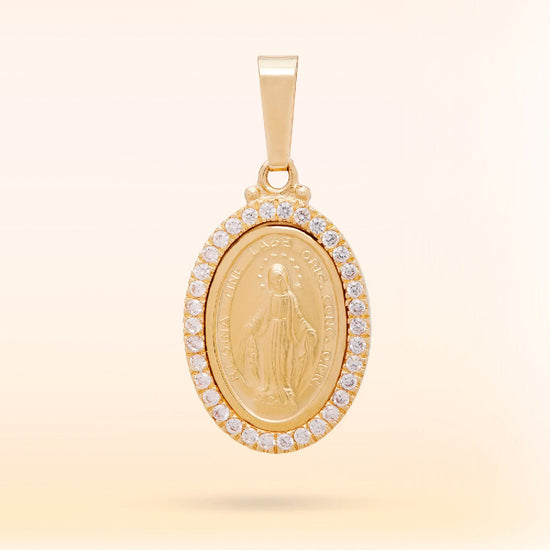 18K Gold Miraculous Medal