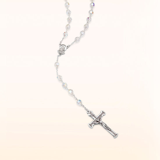 Clear Rosary Beads