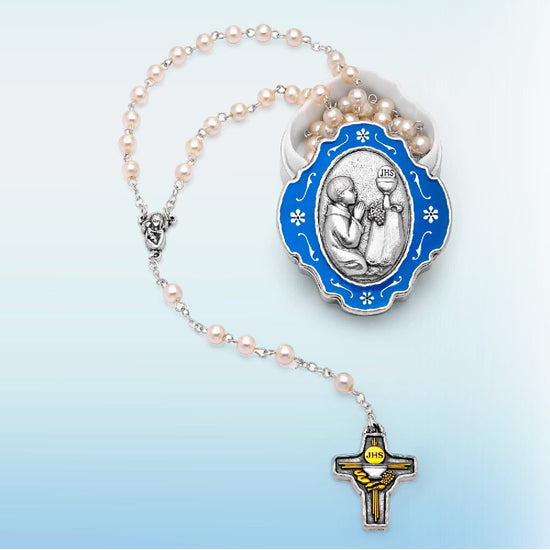 First Communion Rosary for Boys