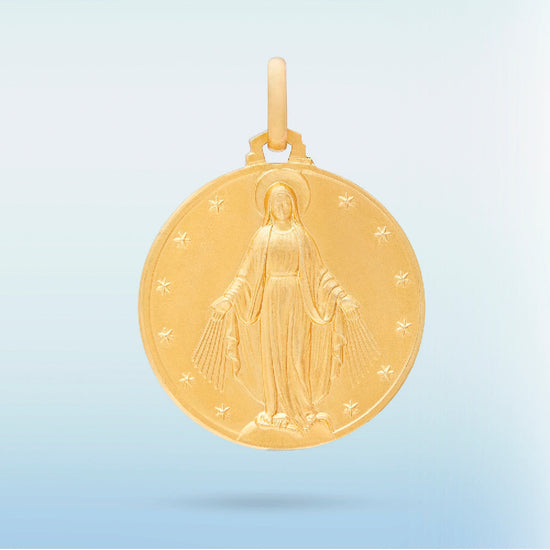 Gold Miraculous Medal