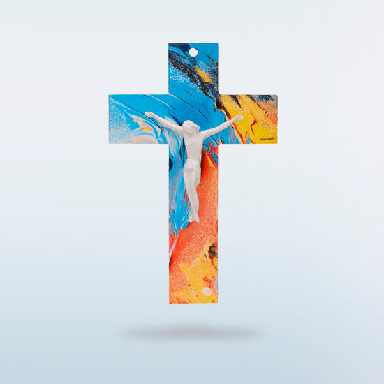 Murano Glass Crucifix