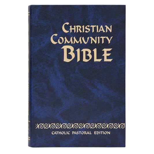Mondo Cattolico Bible 21.5 cm (8.46 in) Blue Christian Community Bible: Catholic Pastoral Edition in English