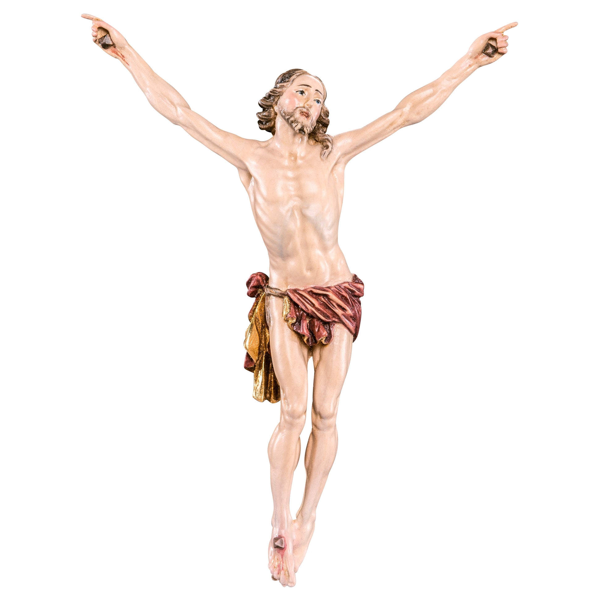 Mondo Cattolico Colored / 7 cm (2.8 in) Christ of passion