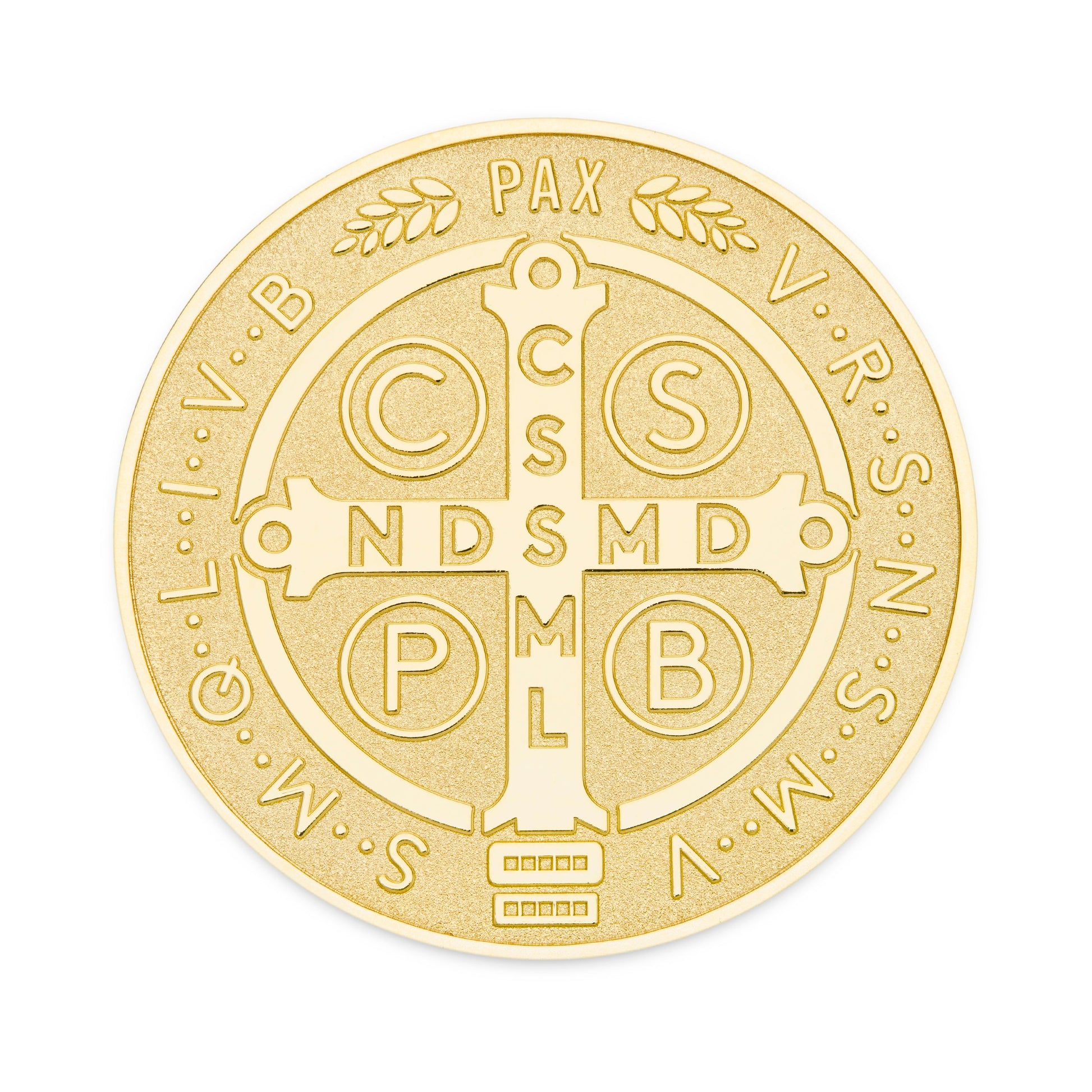 MONDO CATTOLICO ROMA Coin Gold-tone Jubilee 2025 Commemorative Coin – Exclusive Edition