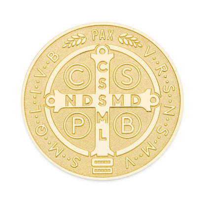 MONDO CATTOLICO ROMA Coin Gold-tone Jubilee 2025 Commemorative Coin – Exclusive Edition