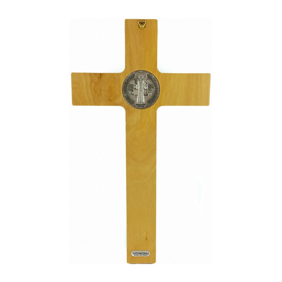 17cm) - St. Benedict Olive Wood Crucifix Cross (17cm) :B016OX277K