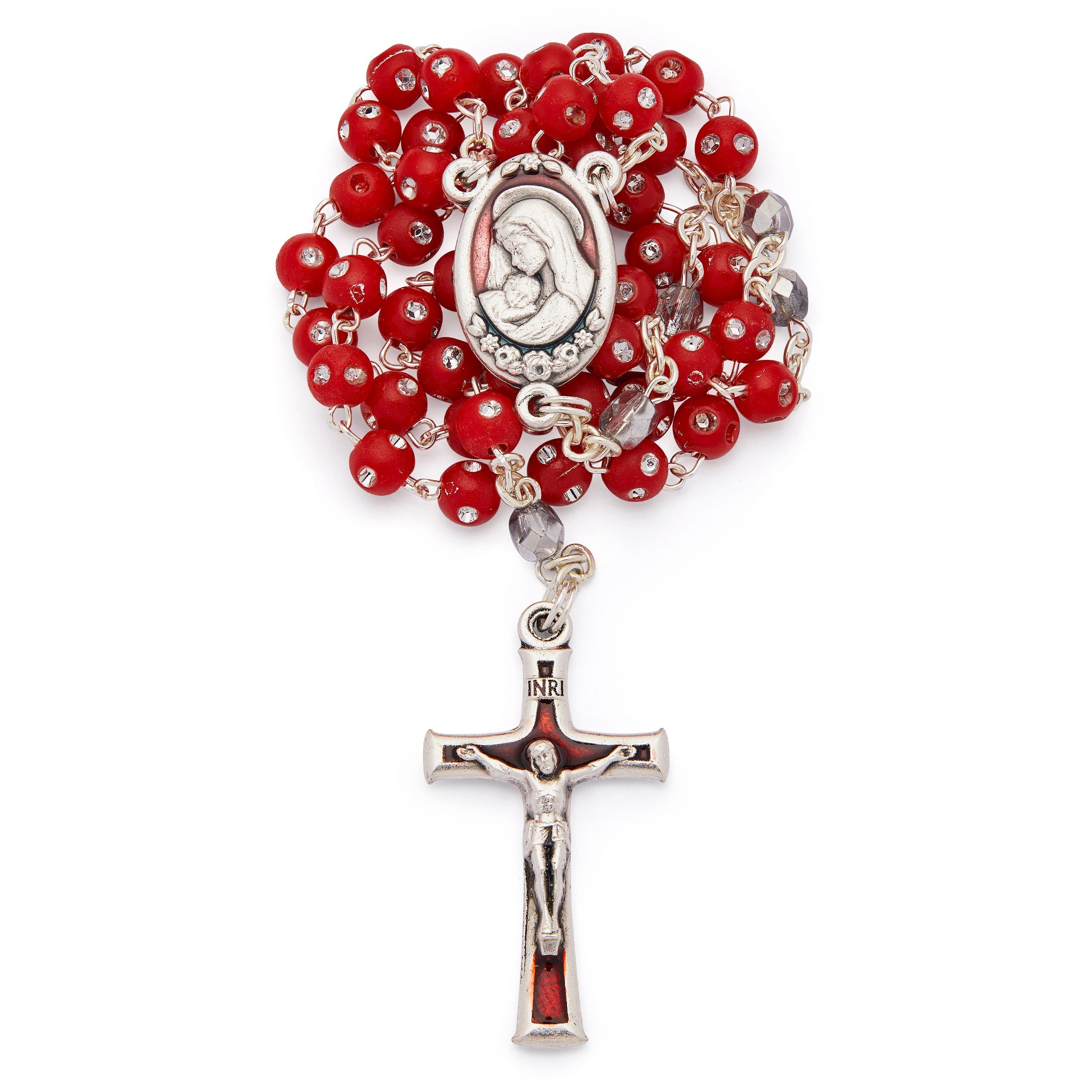 Spiritual hotsell Communion Chaplet with Coral and Sterling