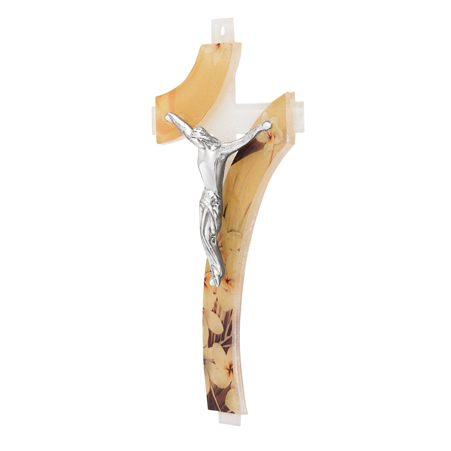 MONDO CATTOLICO ROMA Cross Murano Glass Crucifix Modern Style