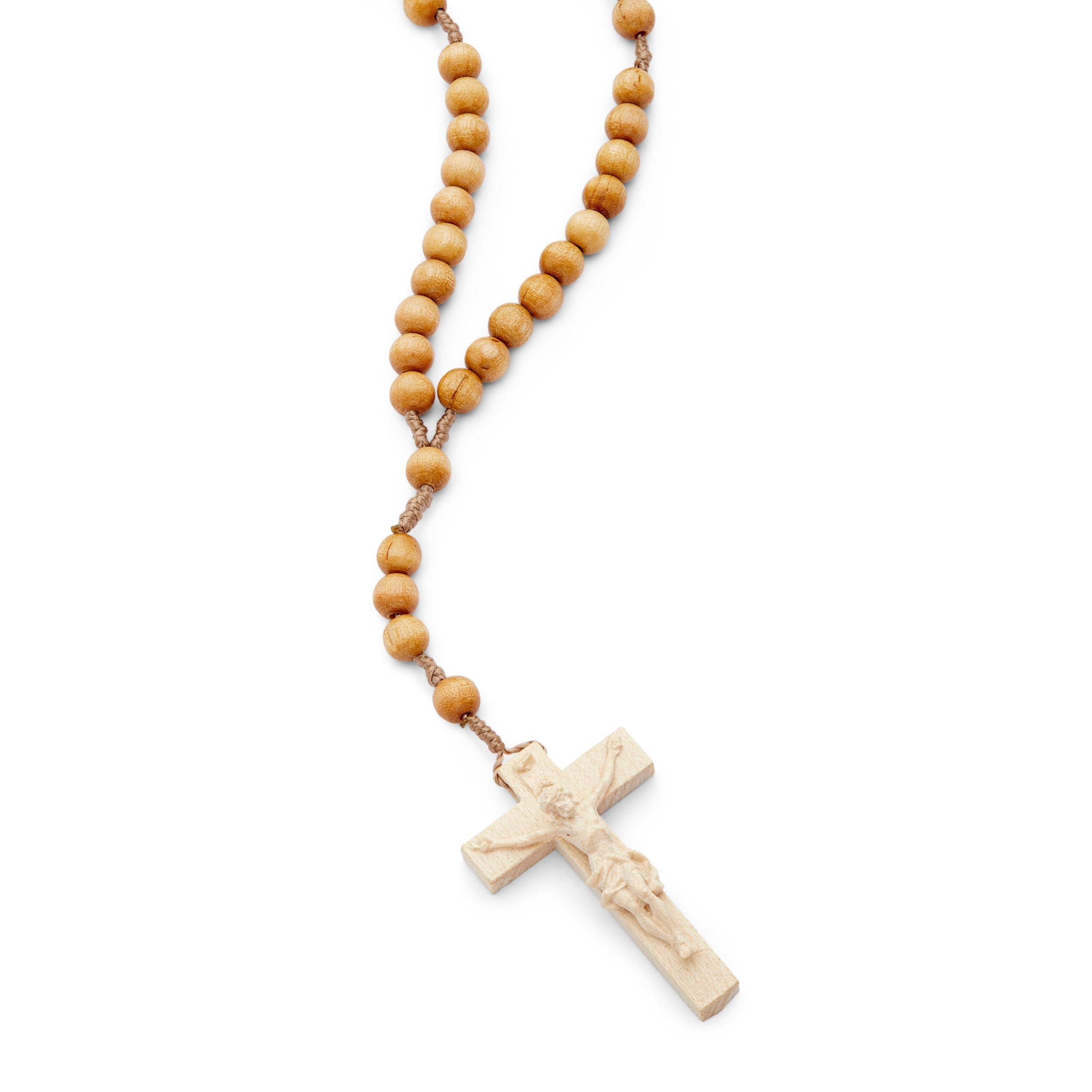 Catholic Wooden Rosary Necklace Catholic Wood Beads Cross Necklace Handmade  Vintage Religious Prayer Chaplet String Solid Wood Cross Necklace For Men |  Fruugo BH