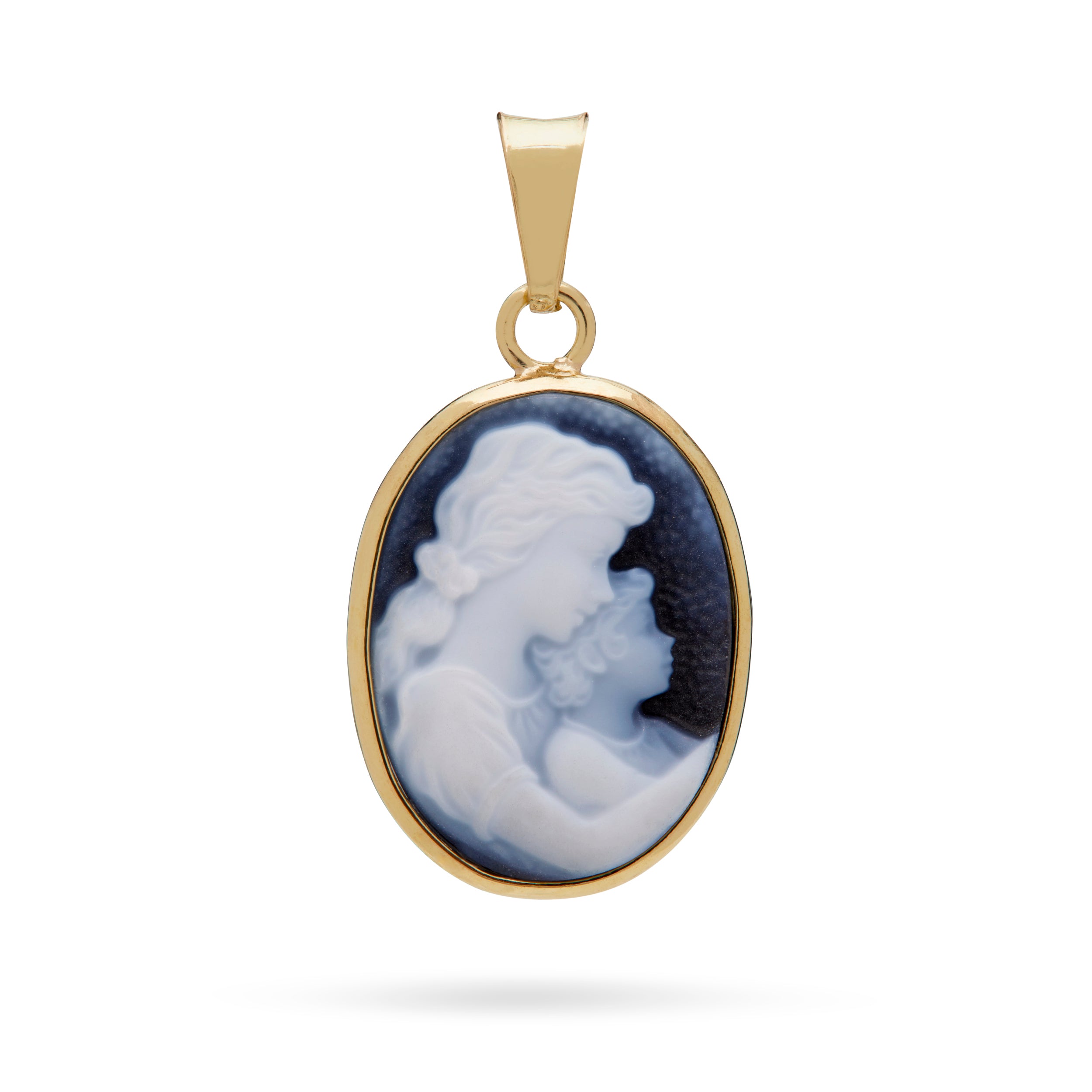 Cheapest Light Blue Head of Christ Cameo Medal