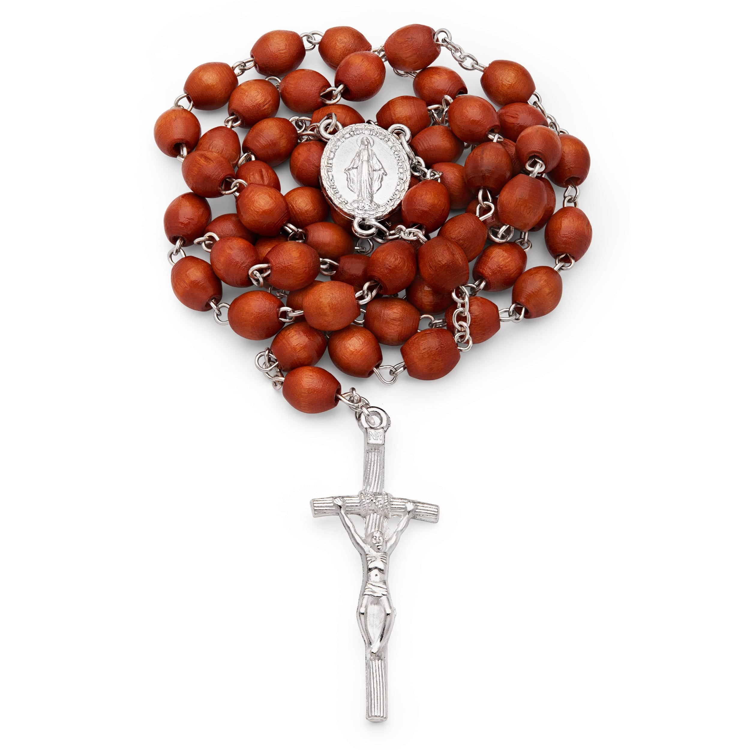 Rosary Crystal Red Beads The Original Pope Francis Cross by Vedele