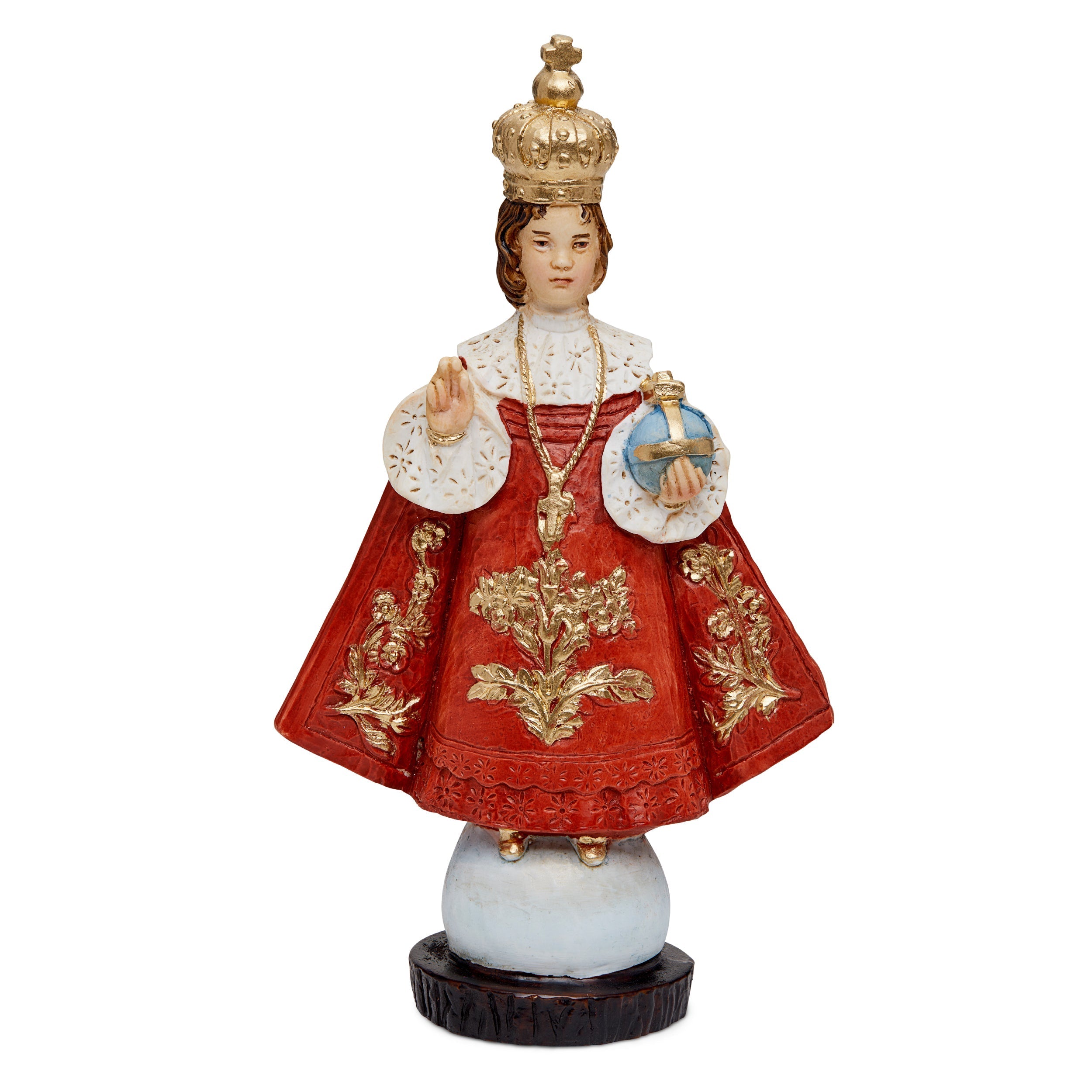 Infant Jesus of Prague statue 30 cm popular (inches 11,81) in resin