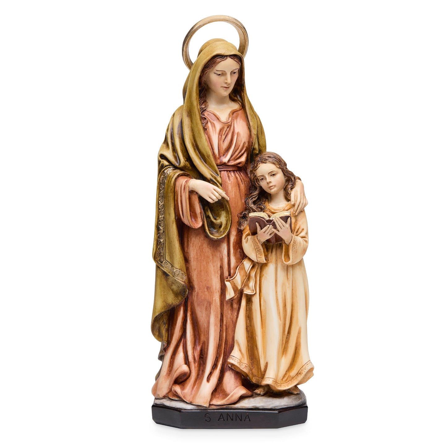 Mondo Cattolico Statue 30 cm (11.81 in) Resin Statue of St. Anne