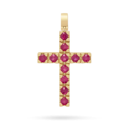 Mondo Cattolico Pendant 15x21 mm (0.59x0.83 in) rosso 448