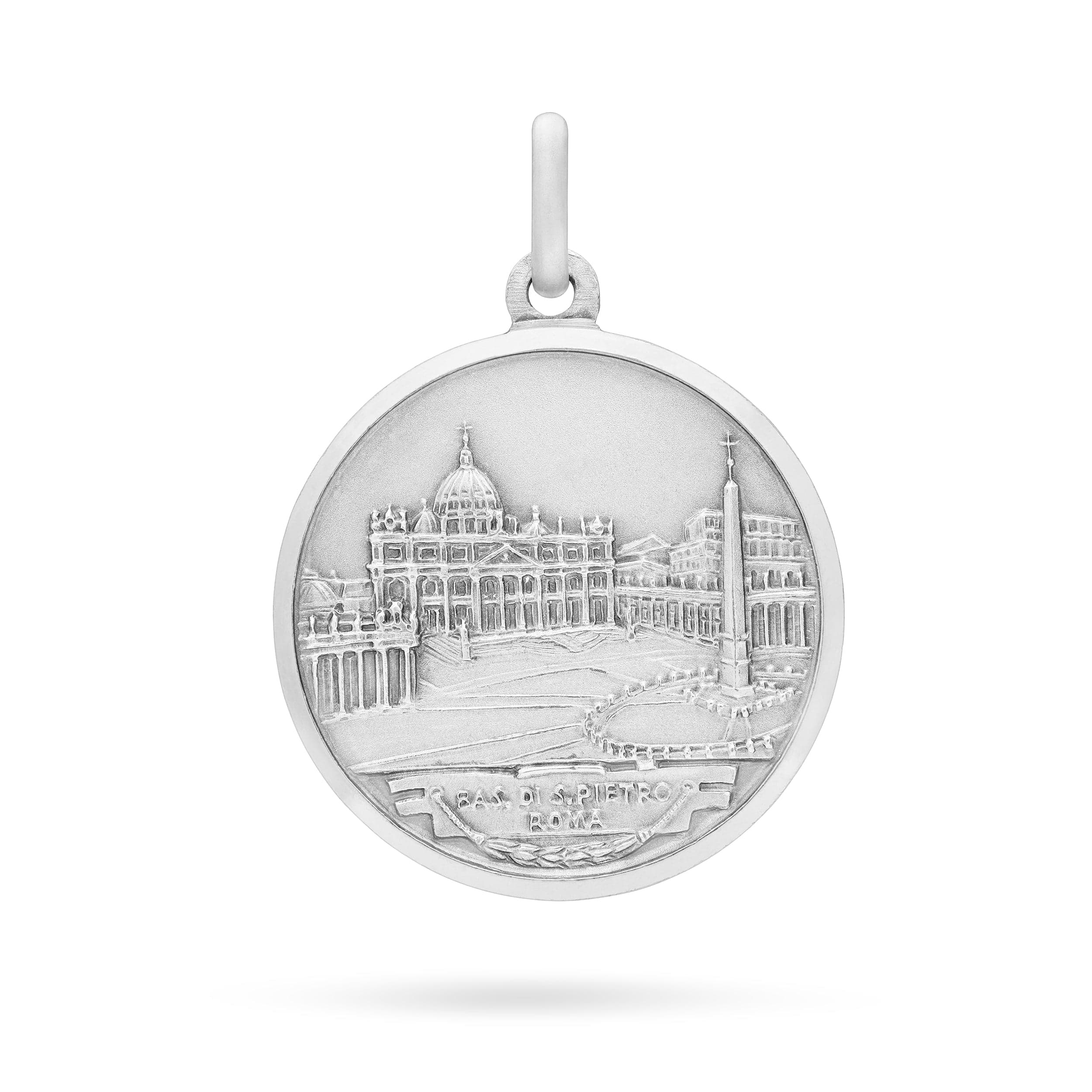 Sterling Silver Saint Medals from The Vatican | MONDO CATTOLICO