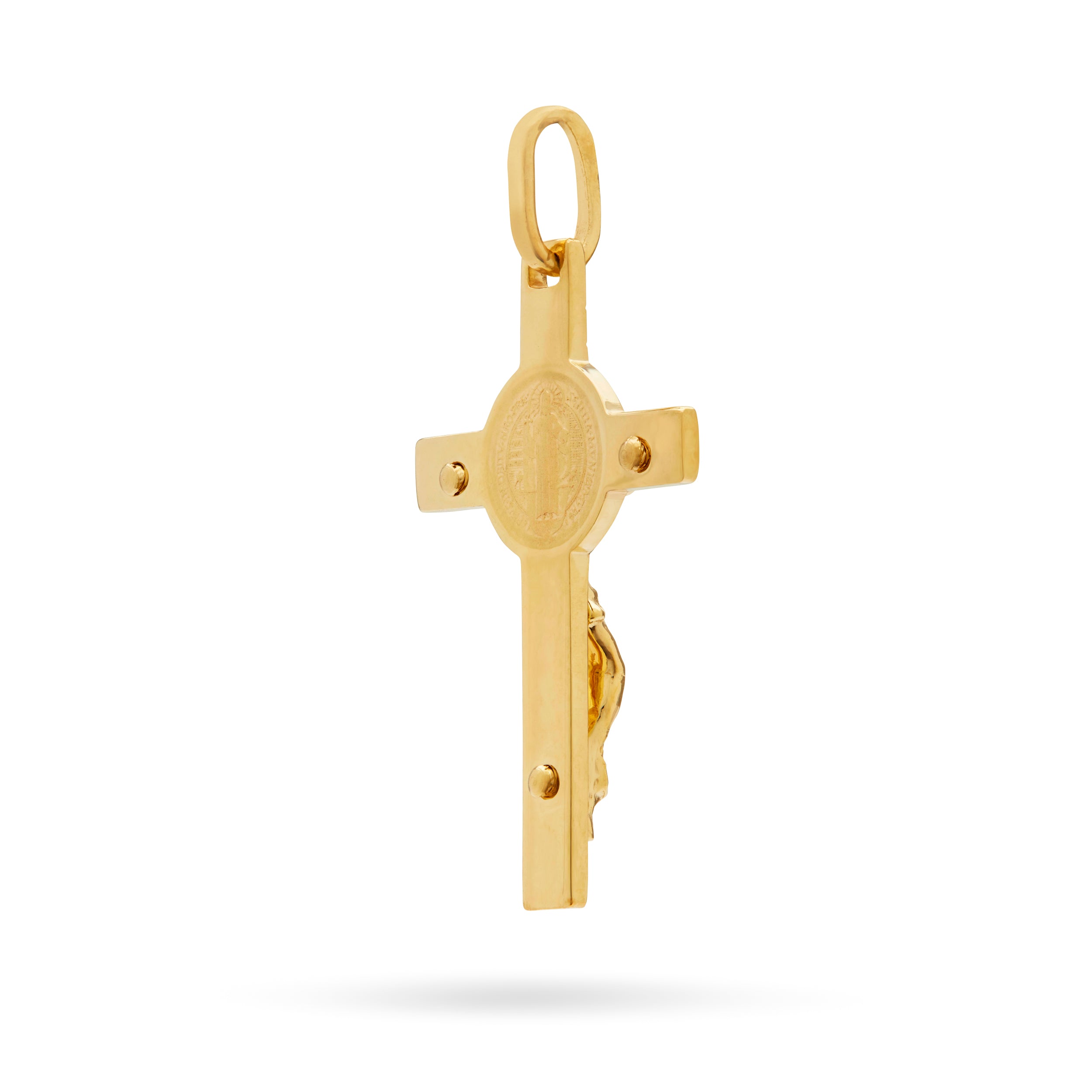 Saint outlets Benedict Jubilee Sterling Silver Medal Crucifix