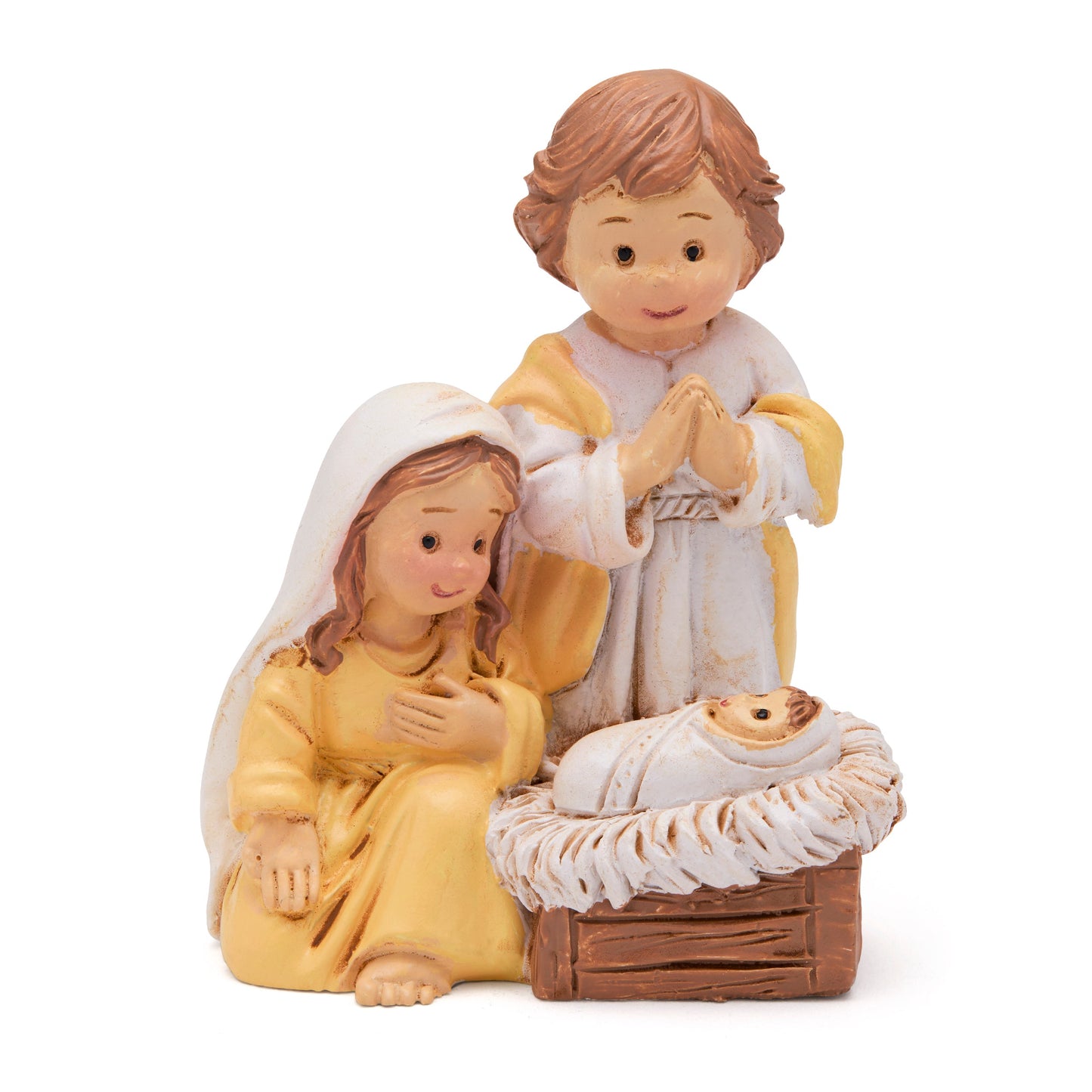 MONDO CATTOLICO ROMA Nativity 7 cm (2.76 in) Small Resin Nativity Scene