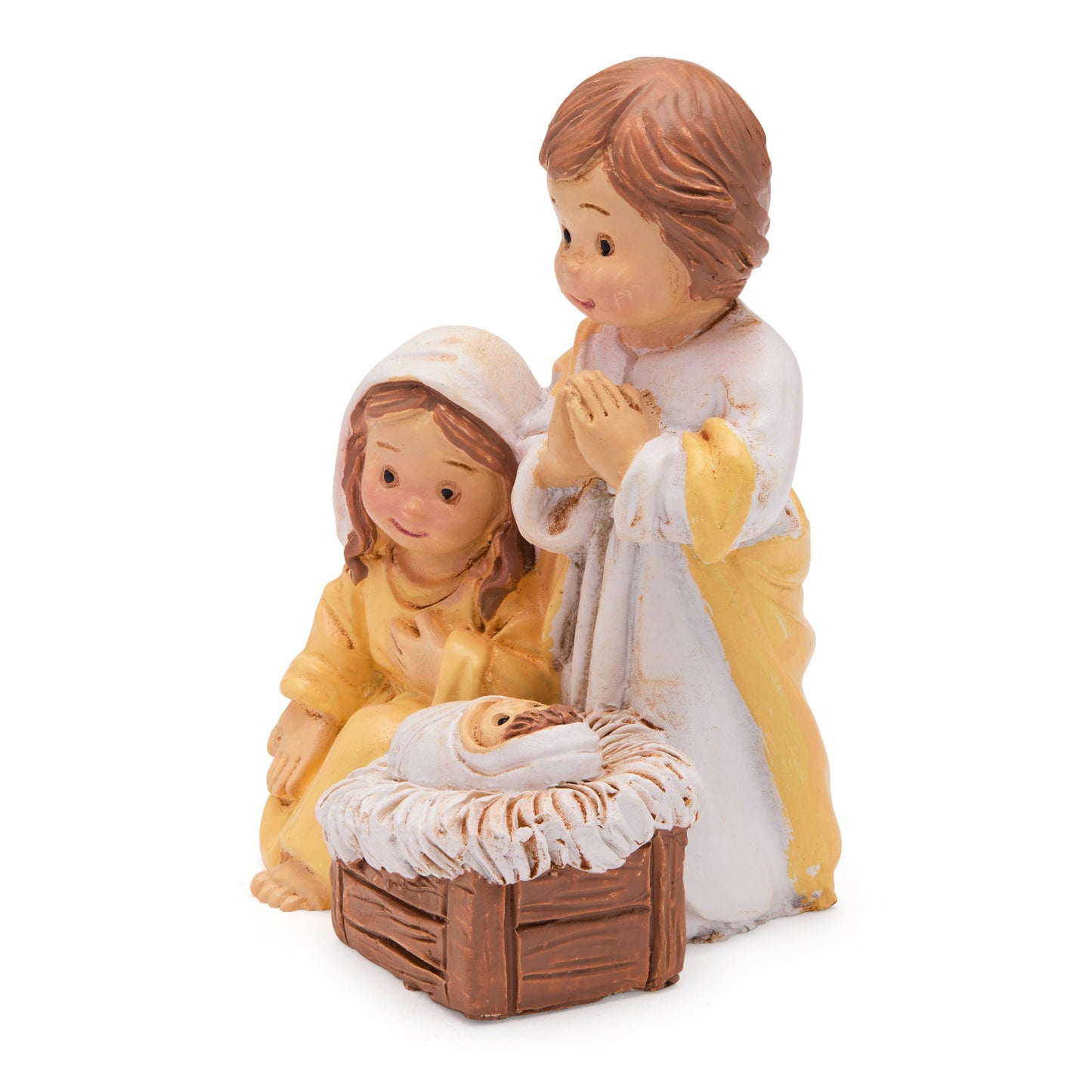 MONDO CATTOLICO ROMA Nativity 7 cm (2.76 in) Small Resin Nativity Scene