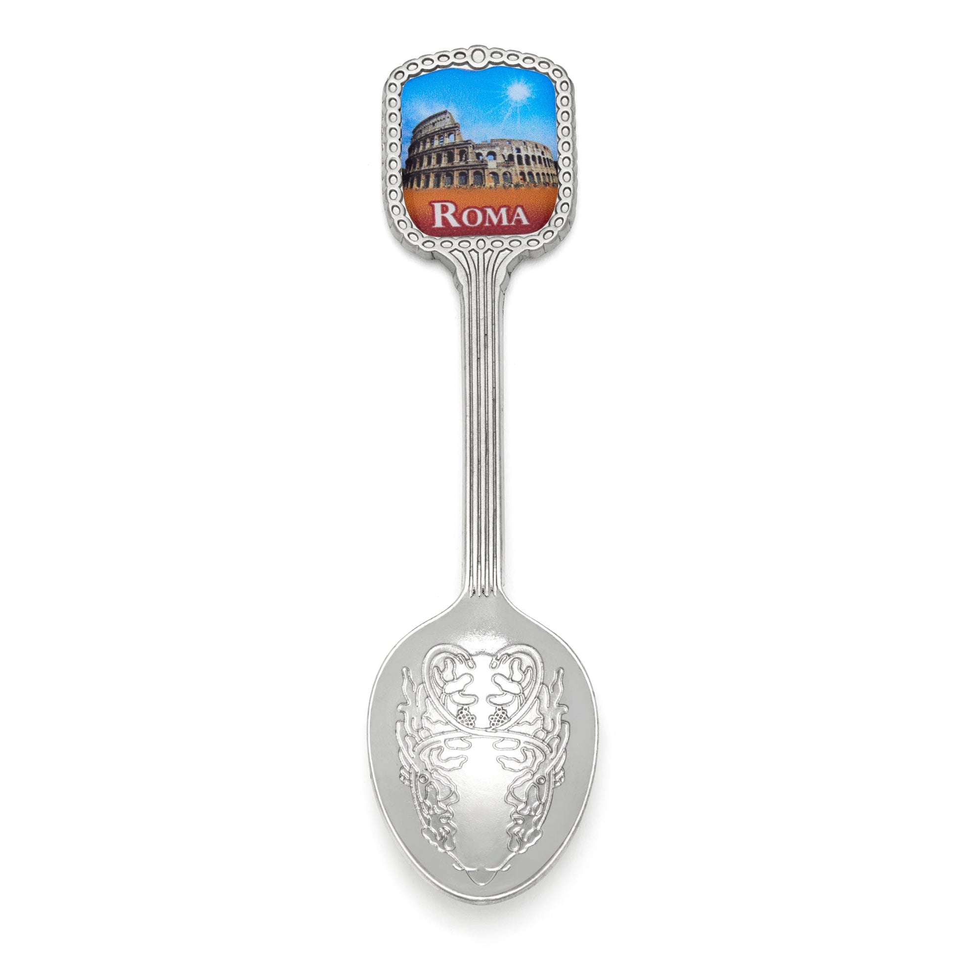 Mondo Cattolico Teaspoon Souvenir Teaspoon with Colosseum