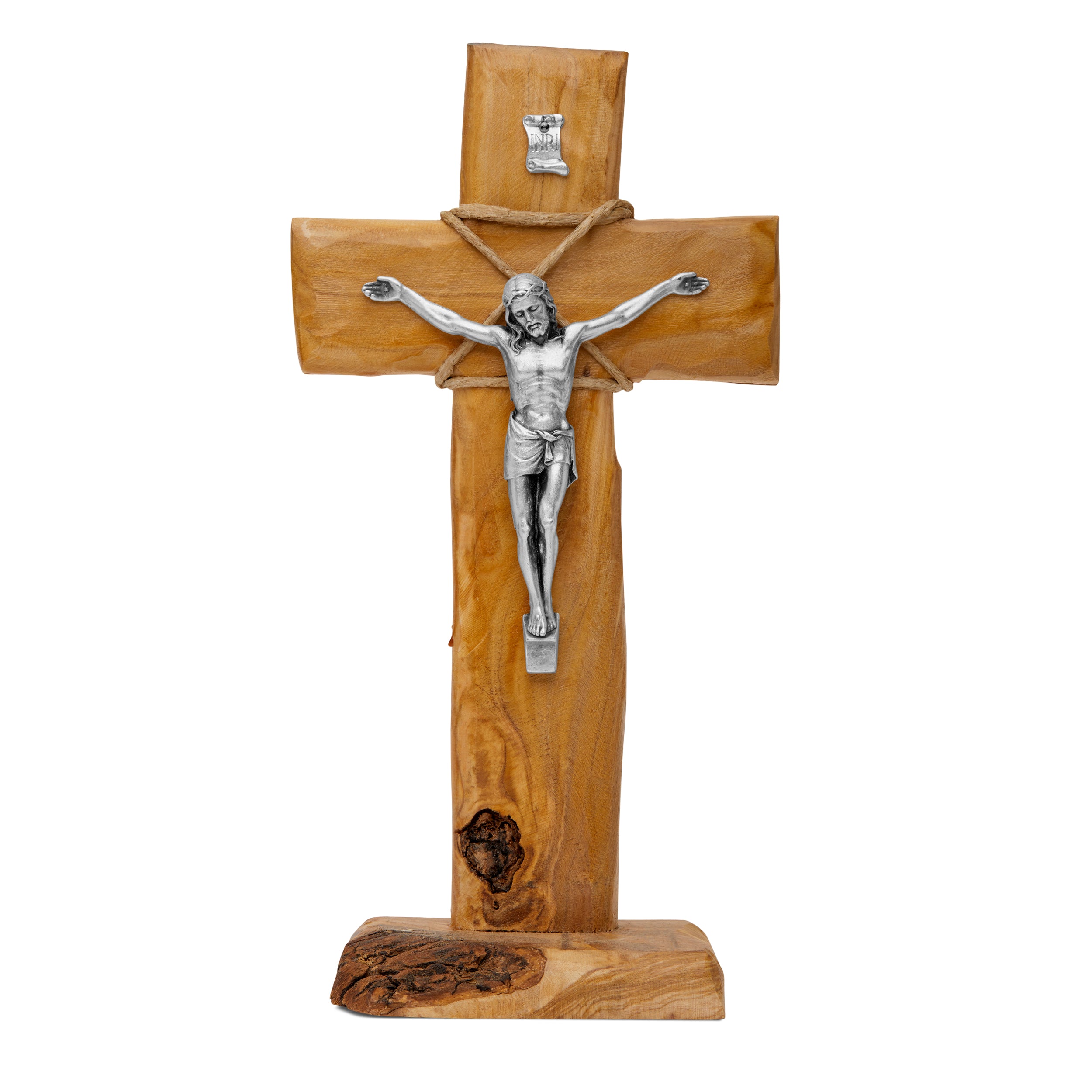 Vintage Standing Cross with outlets Rosaries, Marble Crucifix, Religious Decor, Rosary, Home Altar