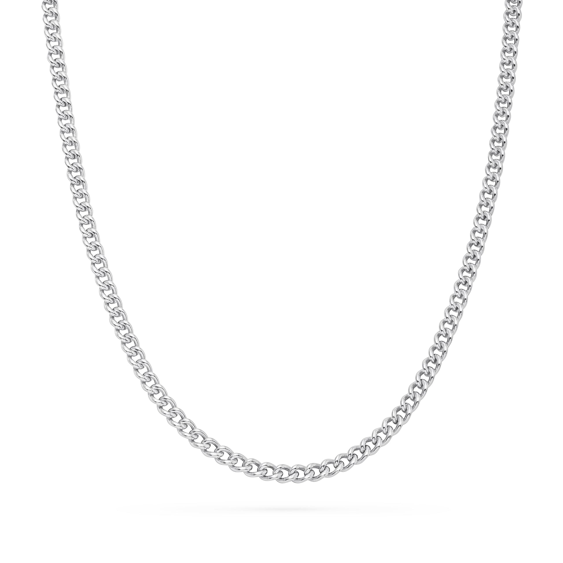 MONDO CATTOLICO ROMA Necklaces Sterling Silver Empty Curb Chain