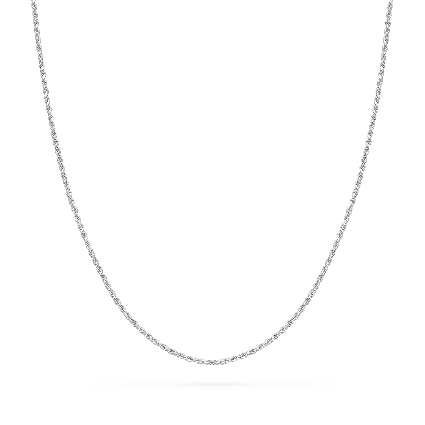 MONDO CATTOLICO ROMA Necklaces Sterling Silver Rope Chain