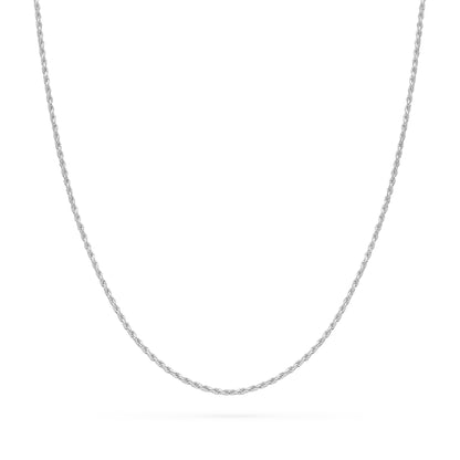 MONDO CATTOLICO ROMA Necklaces Sterling Silver Rope Chain