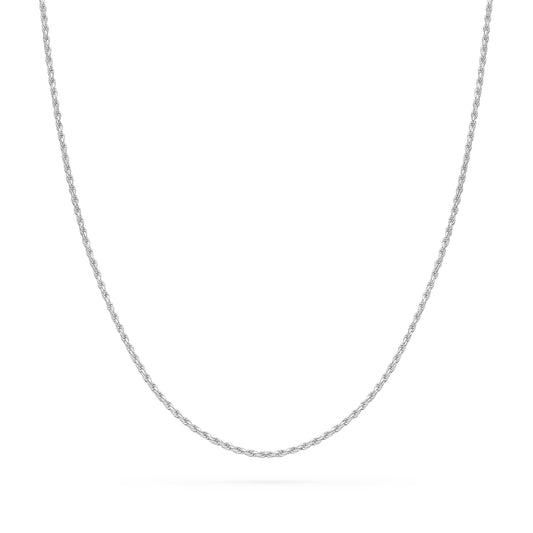 MONDO CATTOLICO ROMA Necklaces Sterling Silver Rope Chain