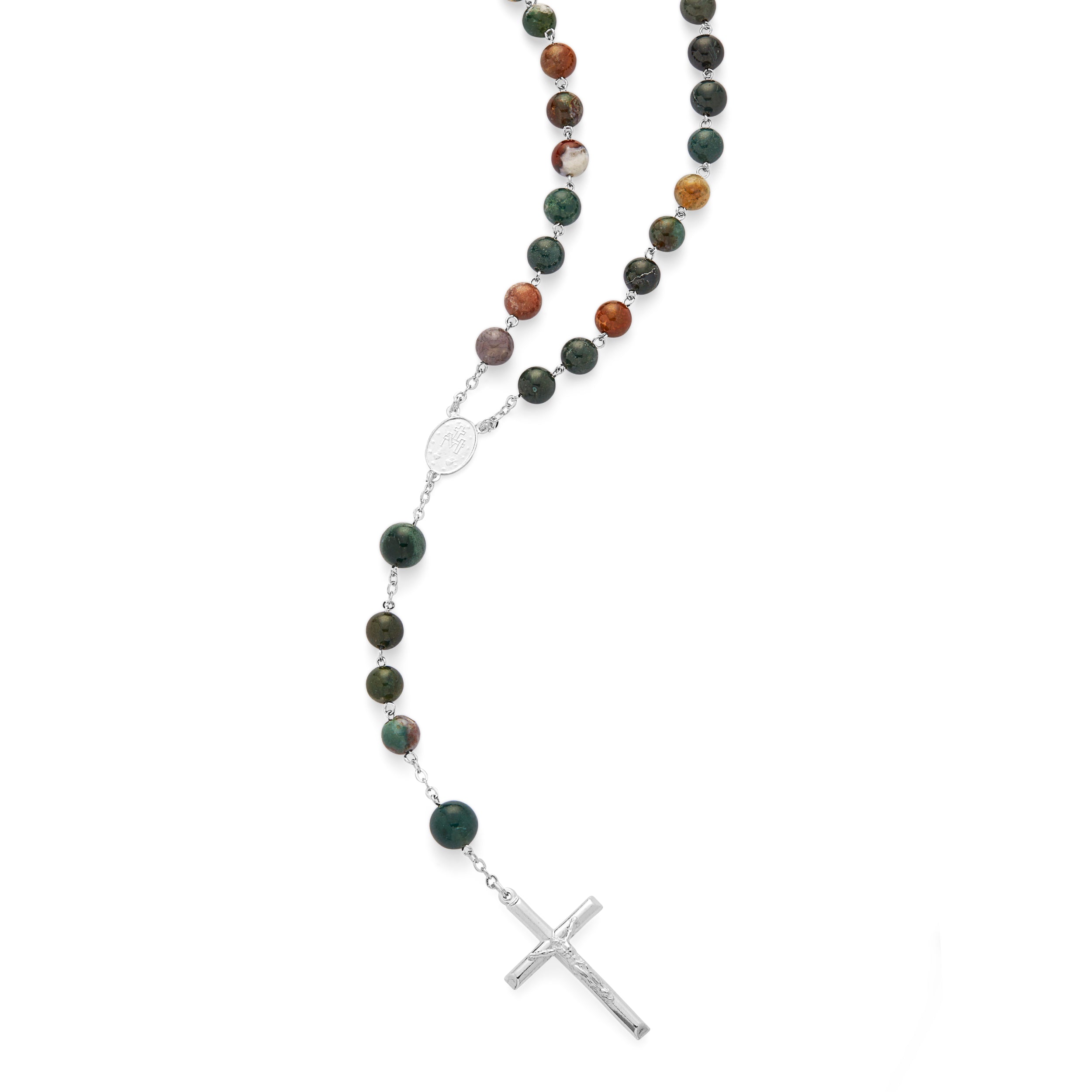 Handmade Rosary 10mm Indian outlets Agate Bead