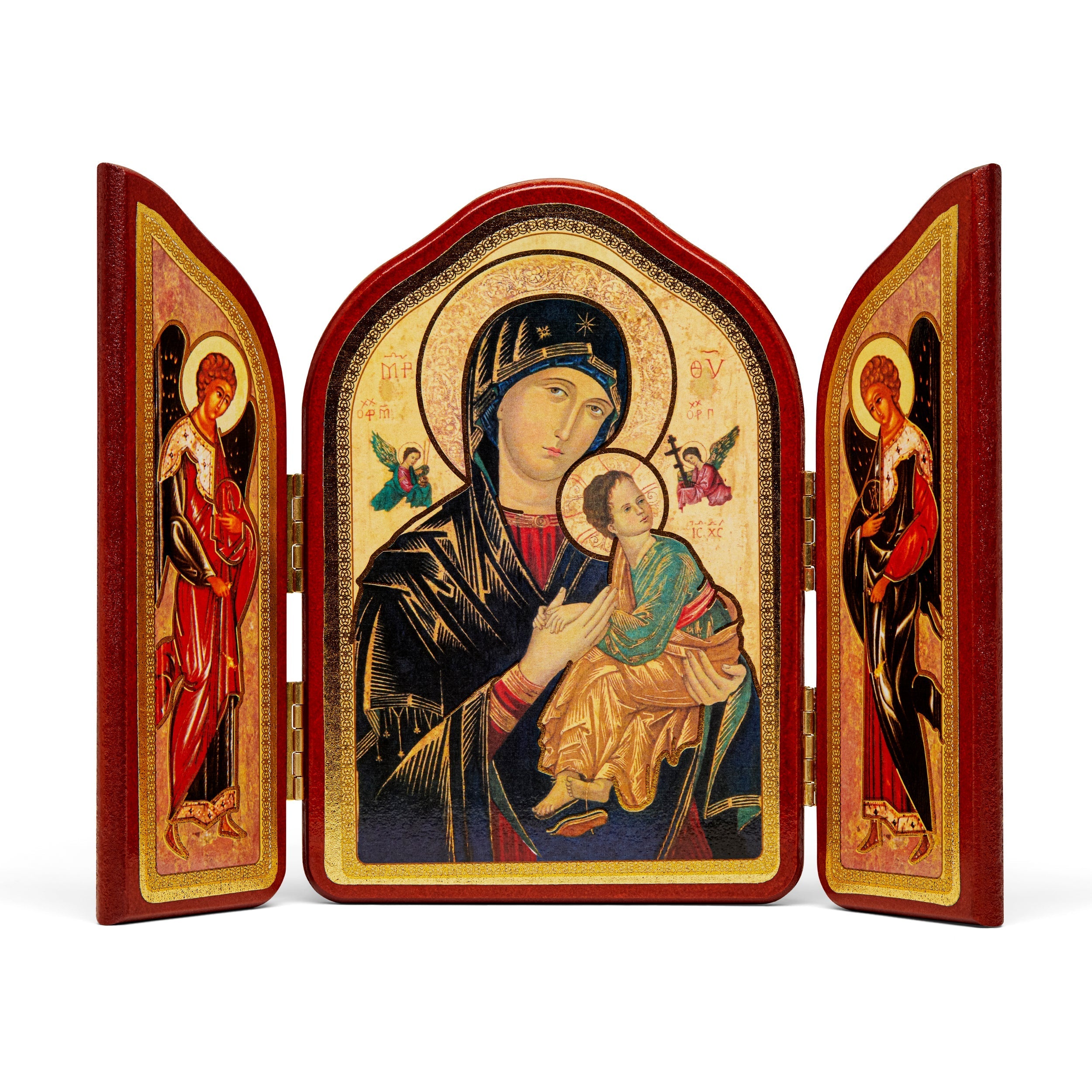 Our Lady on sale Icon Triptych